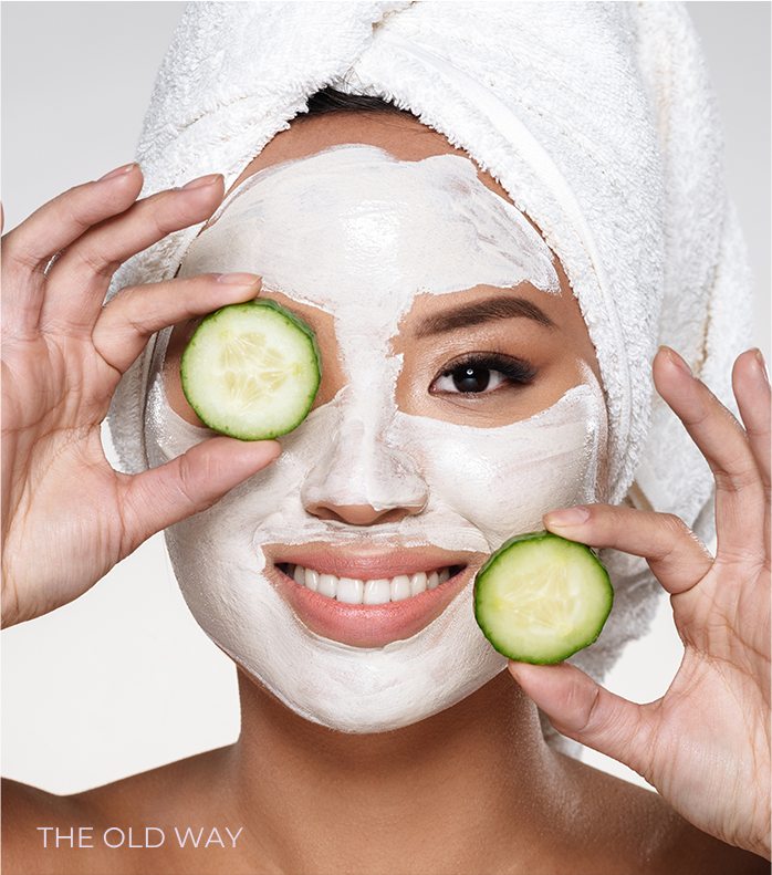 The old way: a superficial facial